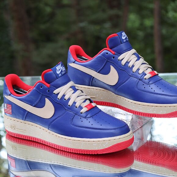 Nike Air Force 1 Low ID By You USA Flag - Picture 9 of 15